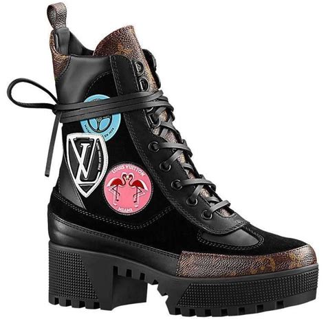 louis vuitton boots platform|Louis Vuitton combat boots.